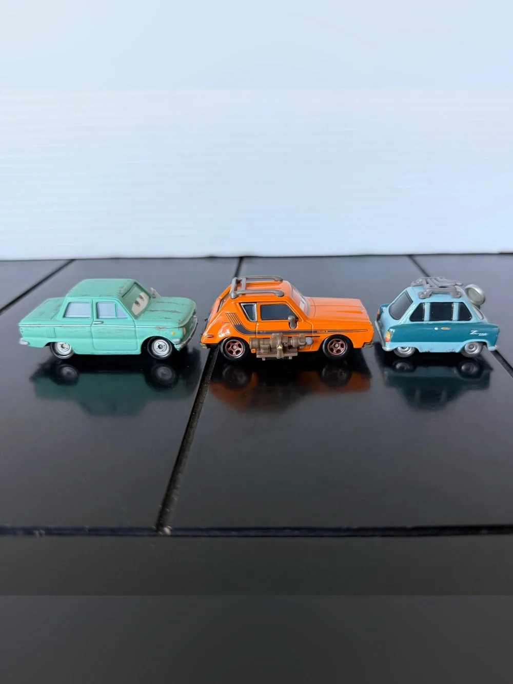 Disney Pixar Cars 2 1:55 diecast Villains Lot Petrov Trunkov, Grem & Prof Z